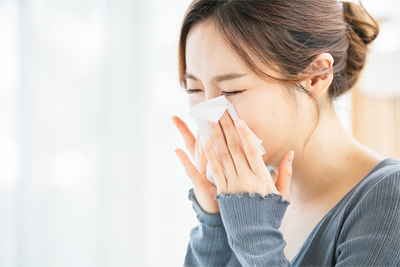 アレルギー性鼻炎のイメージ