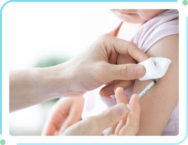 インフルエンザ予防接種のイメージ